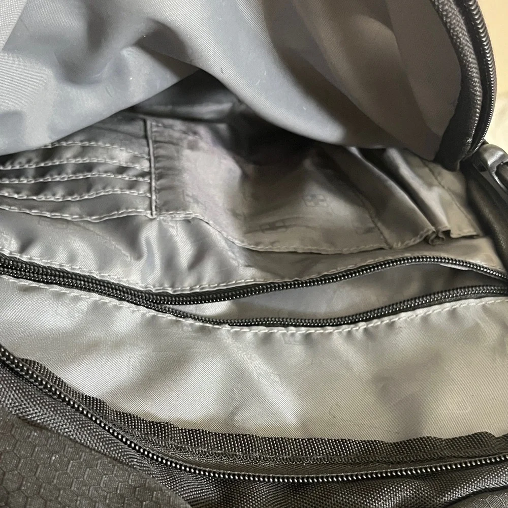 Swiss Black Laptop Travel Backpack